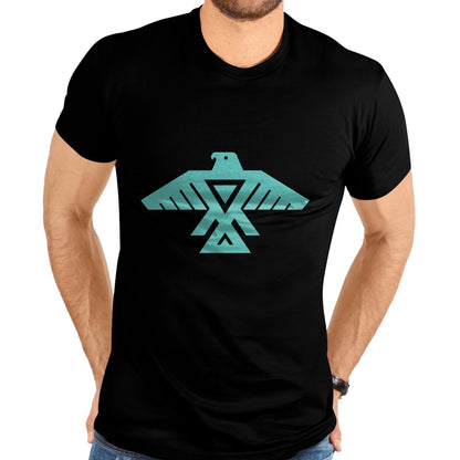 Native American T-Shirts, Vintage Native American Unisex T-Shirt/Hoodie/Sweatshirt HLT00 - Native American Thunderbird Funny Tribal Art Gift Men Women T-Shirt (2)