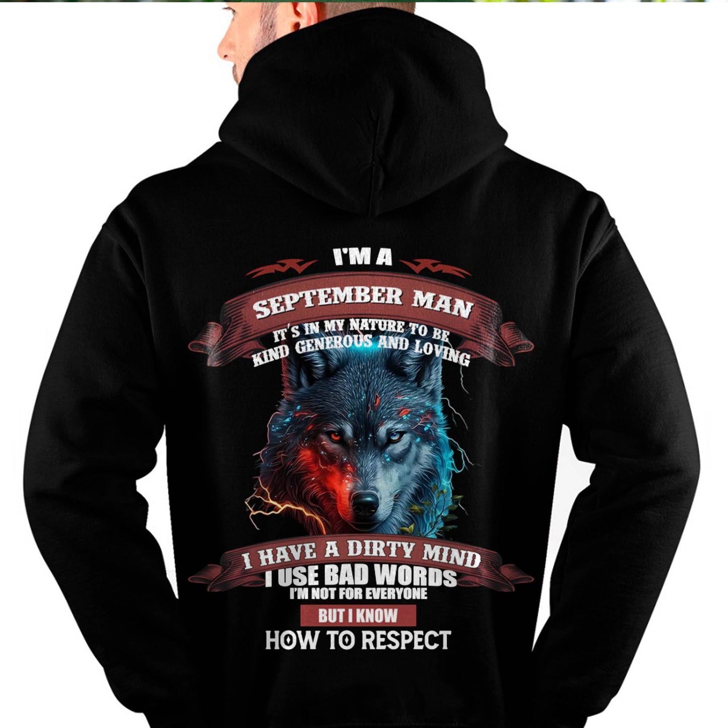 SEPTEMBER - KNOW HOW TO RESPECT - BIRTHDAY T-SHIRT FOR MEN - EBIL09 (SKU12-162-09)