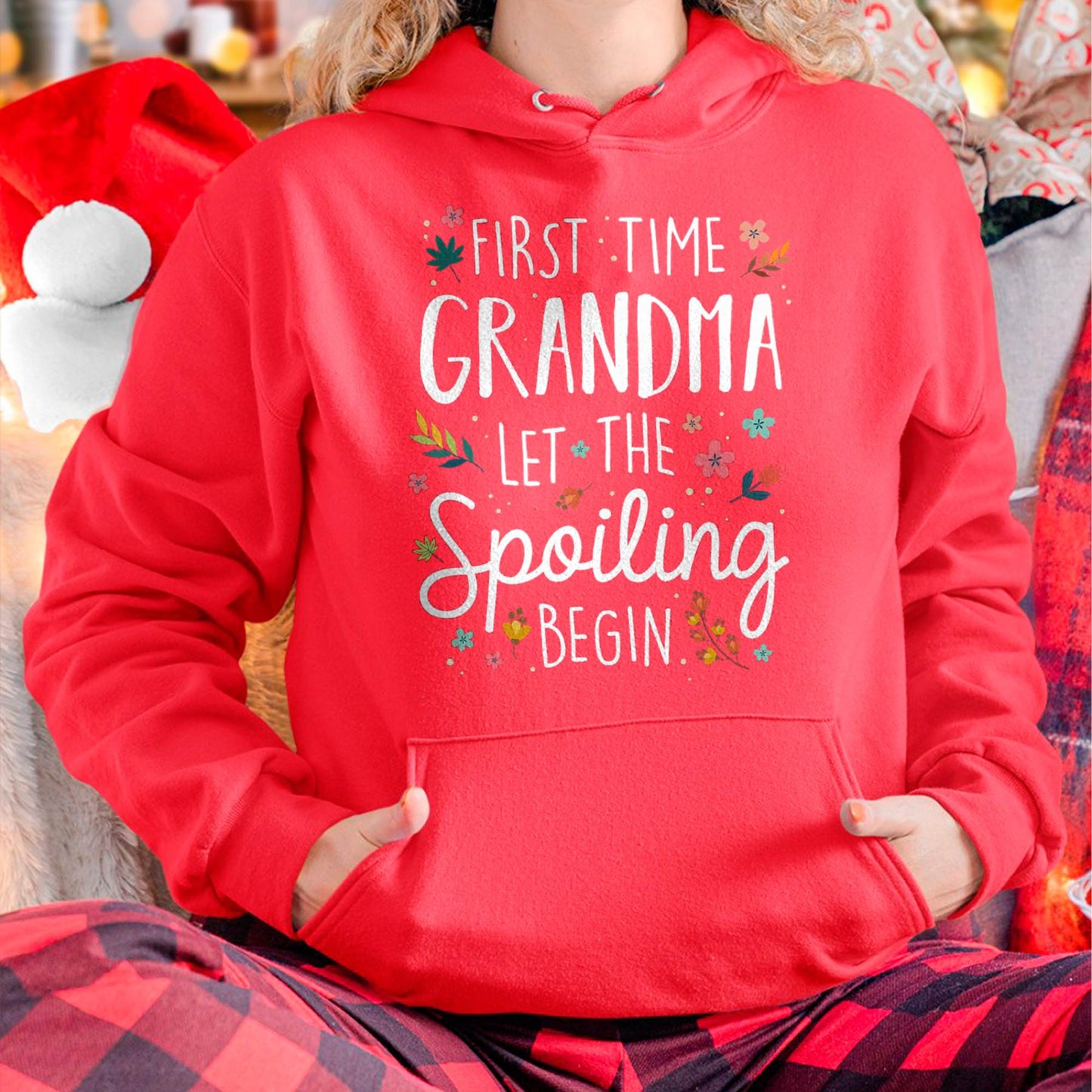 FIRST TIME GRANDMA T-SHIRT – PERFECT GIFT FOR NEW GRANDMAS - EBIL00 (SKU8-GRA00)