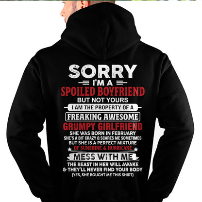 February - Spoiled Boyfriend - Perfect Gift From Girlfriend - EBIL02 (SKU11-18-02)