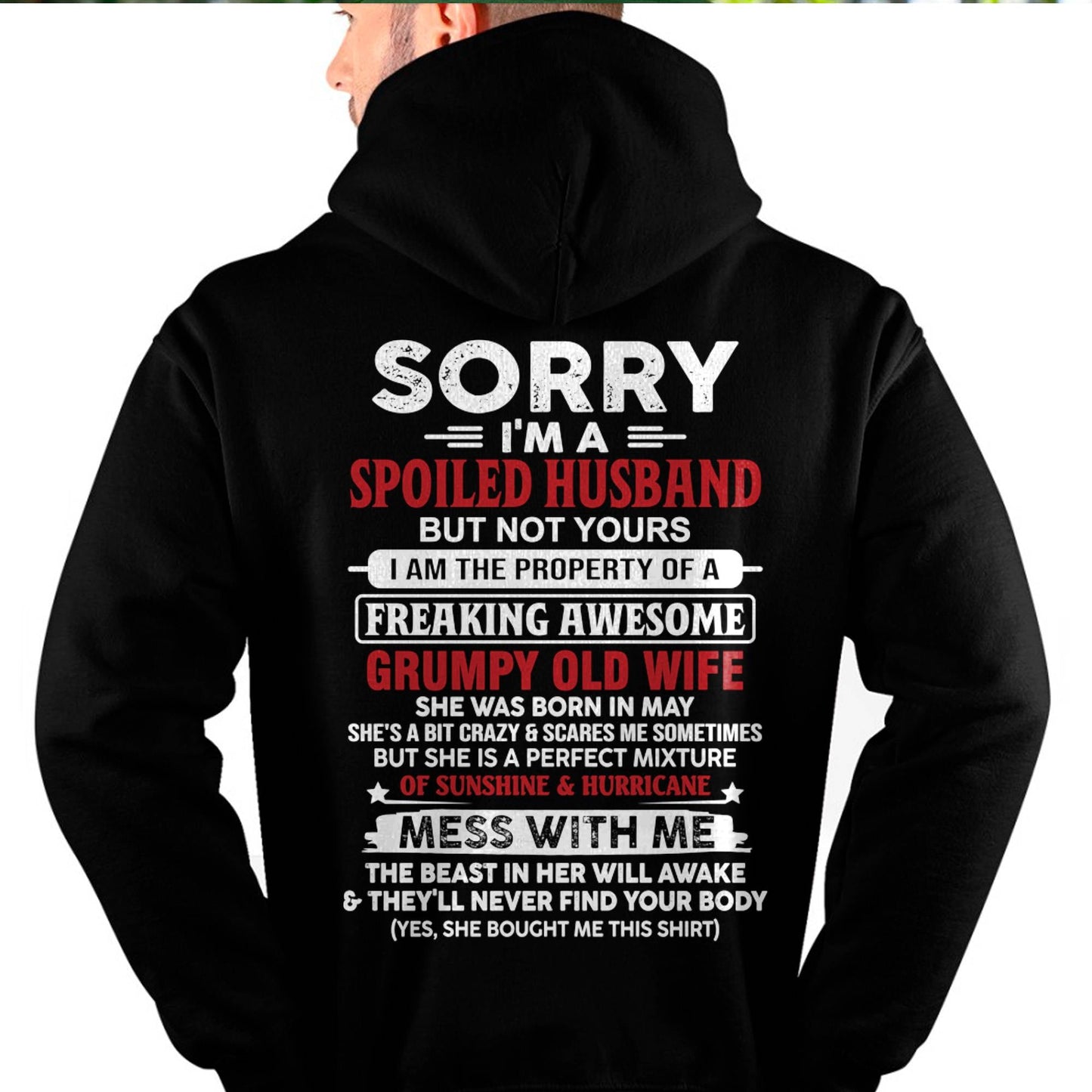 May - Spoiled Husband - Perfect Gift From Wife - EBIL05 (SKU11-02-05)