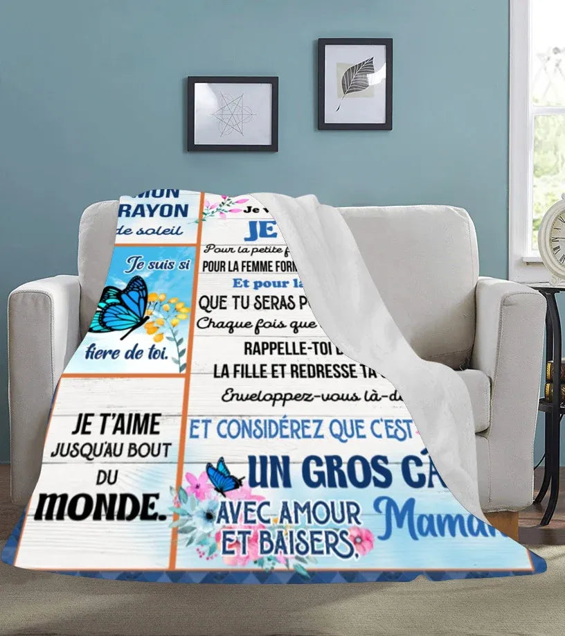 Cadeau Spécial Pour Ta Fille Couverture - De Maman