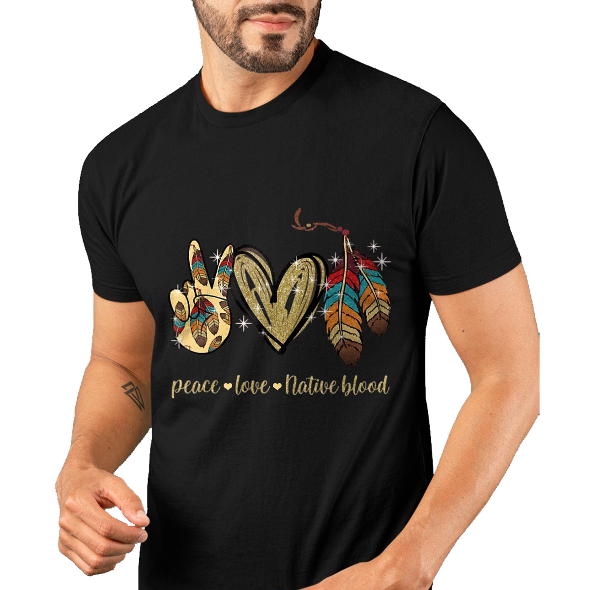 Native American T-Shirts, Vintage Native American Unisex T-Shirt/Hoodie/Sweatshirt HLT00 - Pendleton Oregon Native American Kingfisher Bird T-Shirt (1)