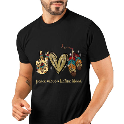Native American T-Shirts, Vintage Native American Unisex T-Shirt/Hoodie/Sweatshirt HLT00 - Pendleton Oregon Native American Kingfisher Bird T-Shirt (1)