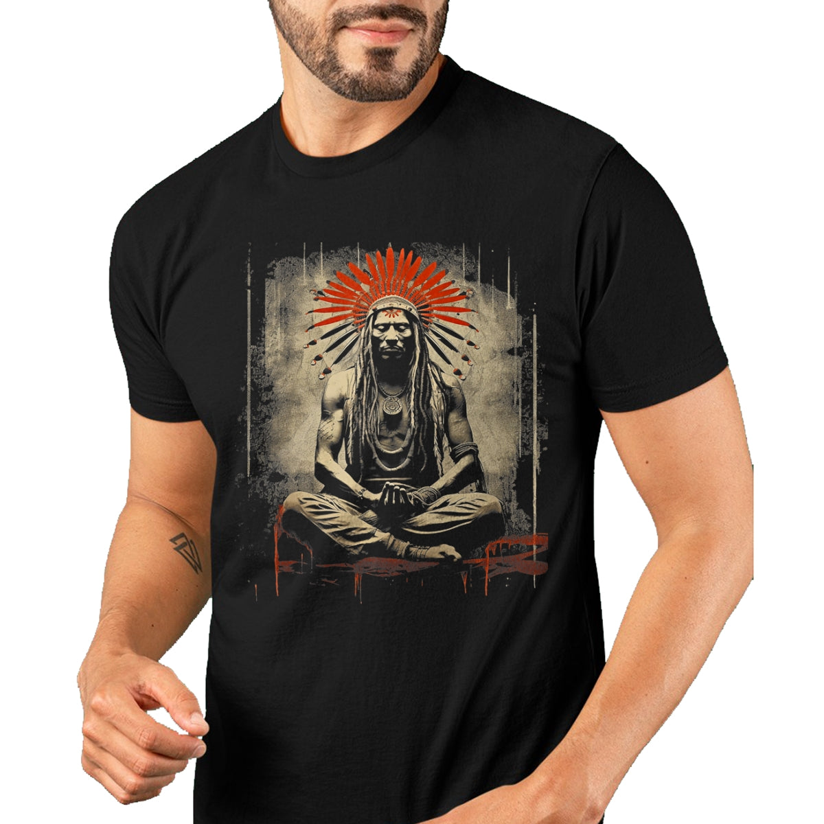 Native American T-Shirts, Vintage Native American Unisex T-Shirt/Hoodie/Sweatshirt HLT00 - Native American Indian  Vintage Cherokee Indigenous Art 19 T-Shirt