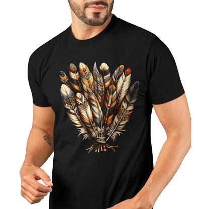 Native American T-Shirts, Vintage Native American Unisex T-Shirt/Hoodie/Sweatshirt HLT00 - Strong Indigenous Woman Native American Indigenous T-Shirt (1)