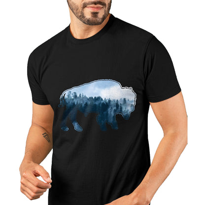 Native American T-Shirts, Vintage Native American Unisex T-Shirt/Hoodie/Sweatshirt HLT00 - Native Indian Buffalo Boho 80s Vintage T-Shirt