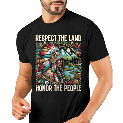 Native American T-Shirts, Vintage Native American Unisex T-Shirt/Hoodie/Sweatshirt HLT00 - Native American Indian Cherokee Apache Tribe Indigenous T-Shirt (2)
