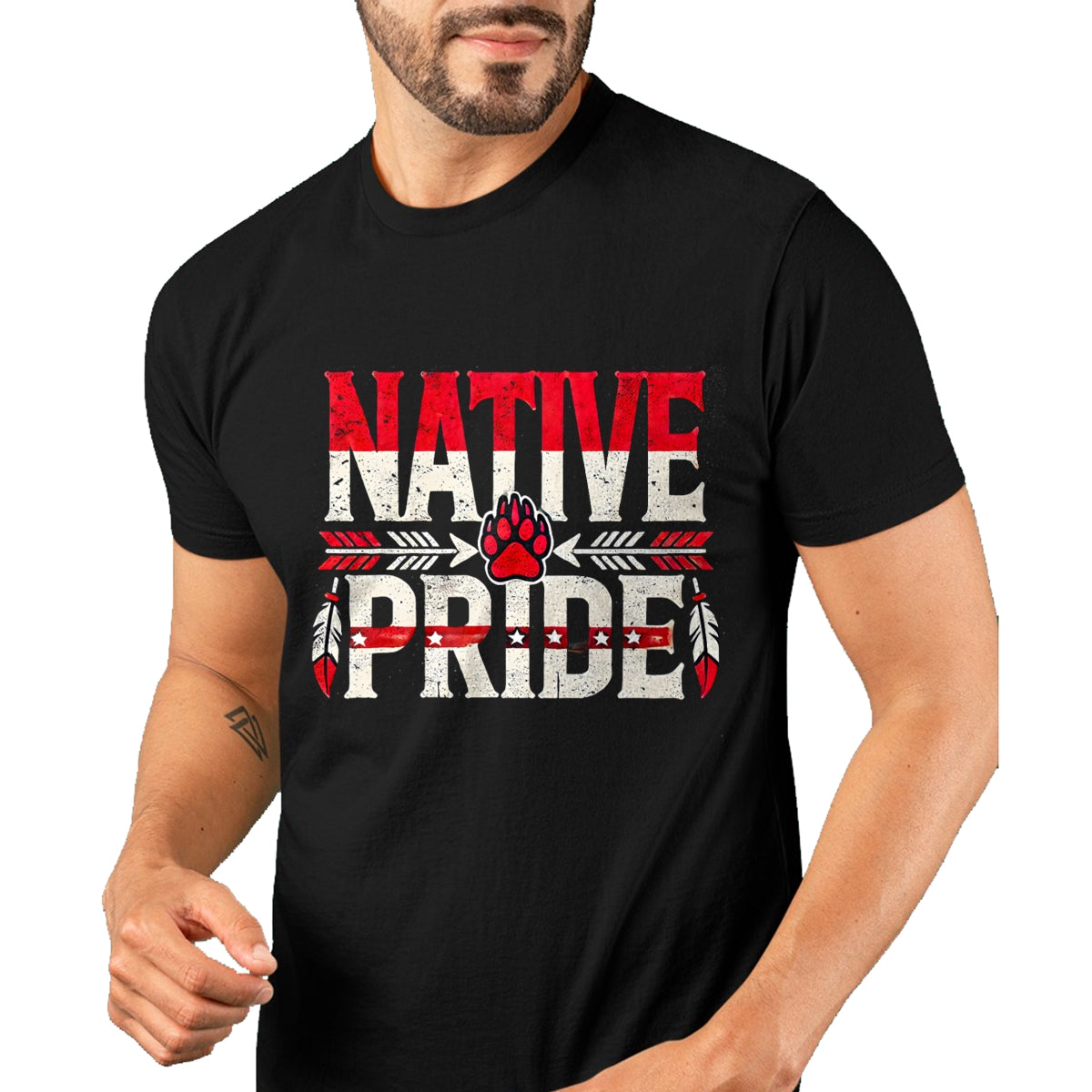 Native American T-Shirts, Vintage Native American Unisex T-Shirt/Hoodie/Sweatshirt HLT00 - Retro We Should Have Built A Wall Native American Heritage T-Shirt (1)