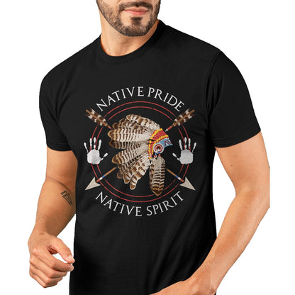 Native American T-Shirts, Vintage Native American Unisex T-Shirt/Hoodie/Sweatshirt HLT00 - Native Pride Native Spirit Cherokee American Indian T-Shirt