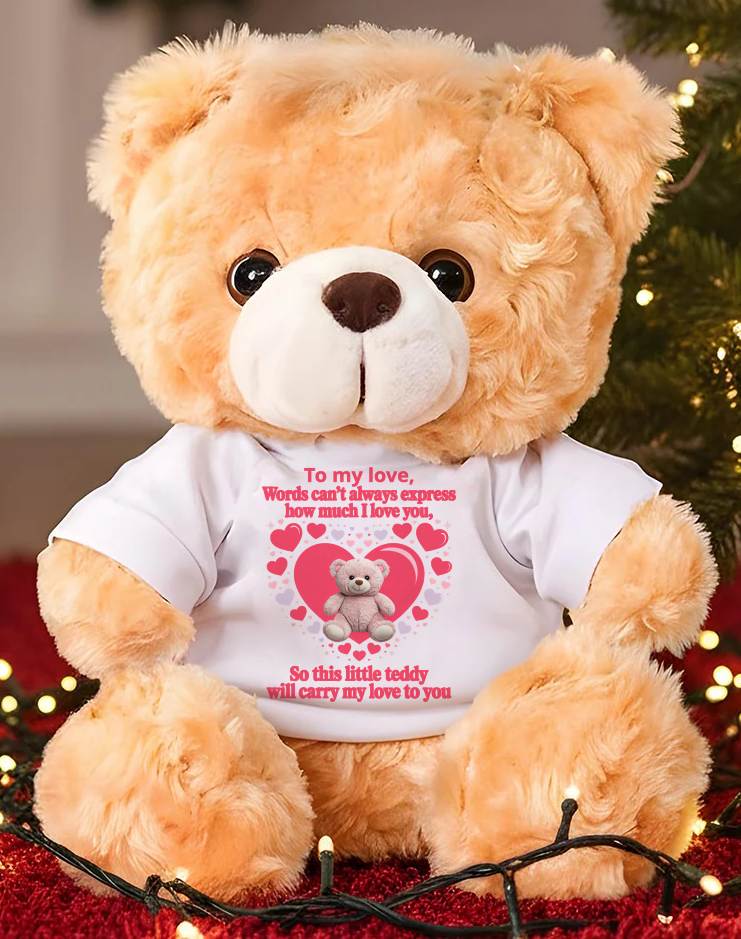 TO MY LOVE - TEDDY BEAR, PERFECT GIFT FOR YOUR SOULMATE - EBIL00