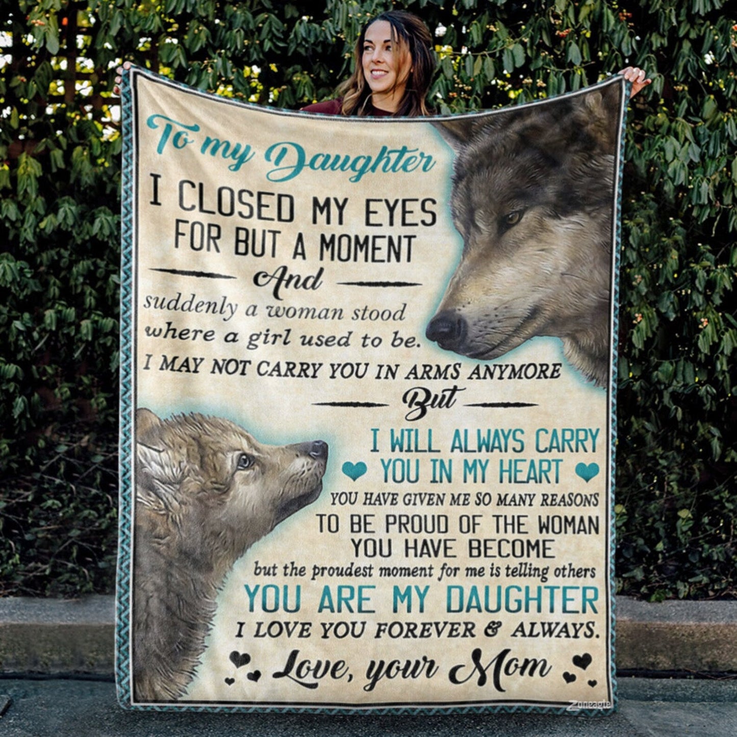 Special Gift For Your Daughter Blanket - From Mom