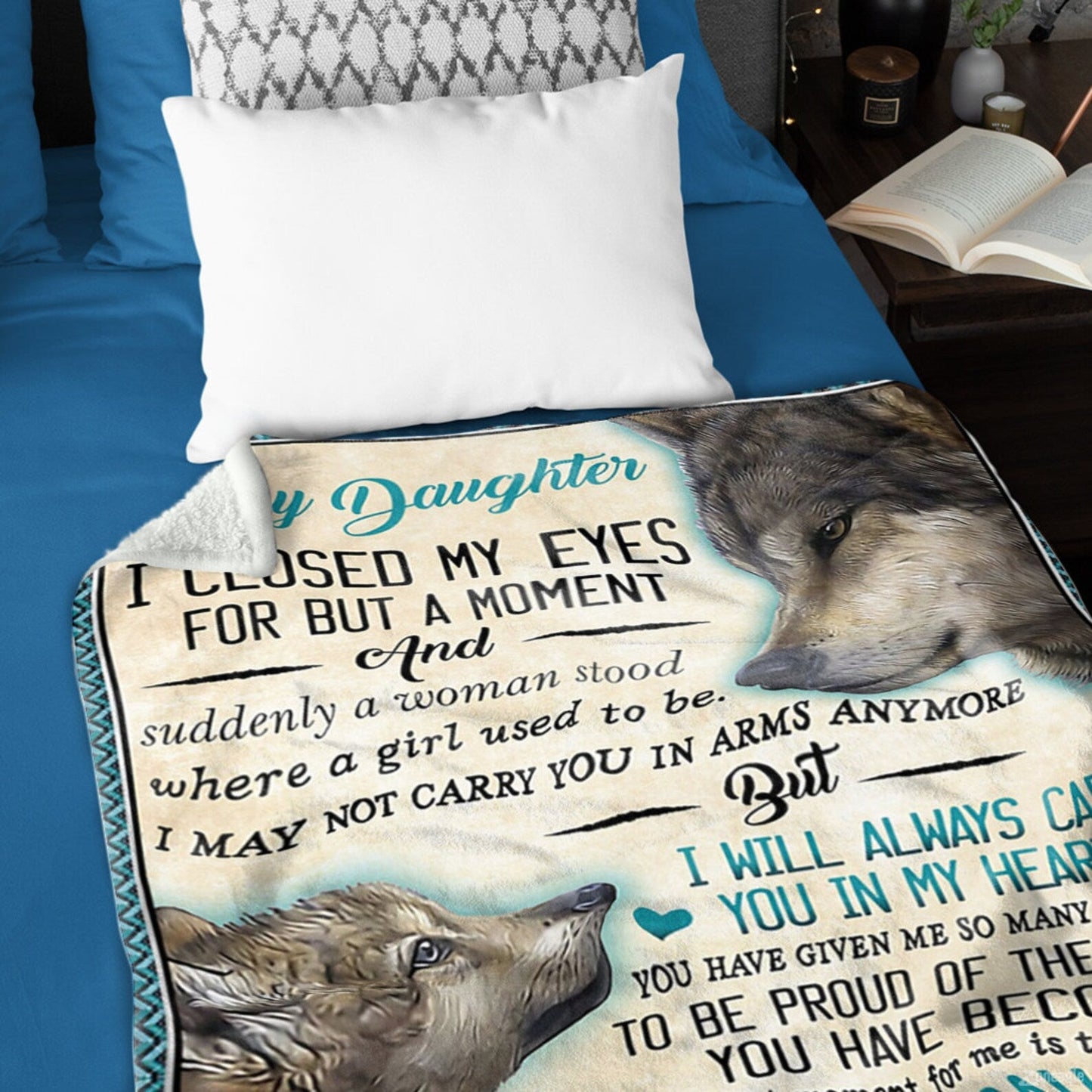 Special Gift For Your Daughter Blanket - From Mom