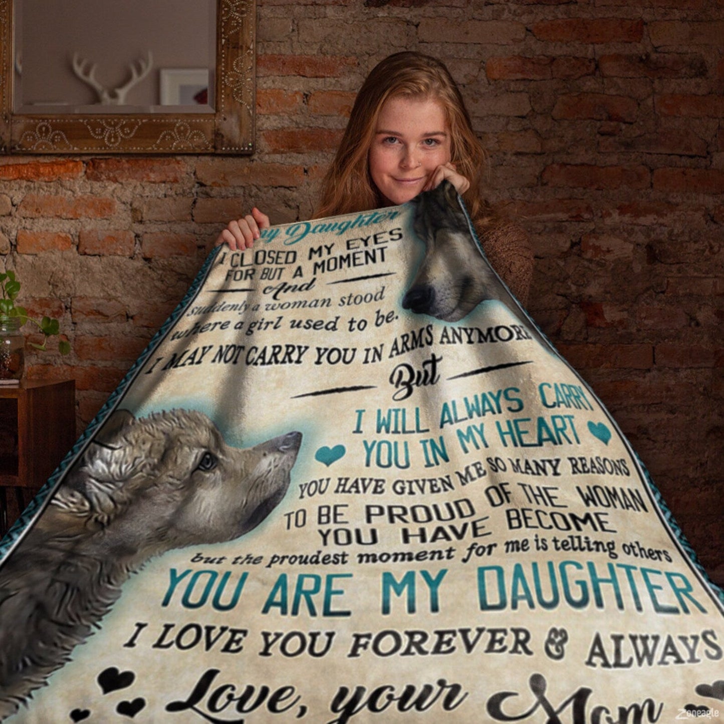 Special Gift For Your Daughter Blanket - From Mom