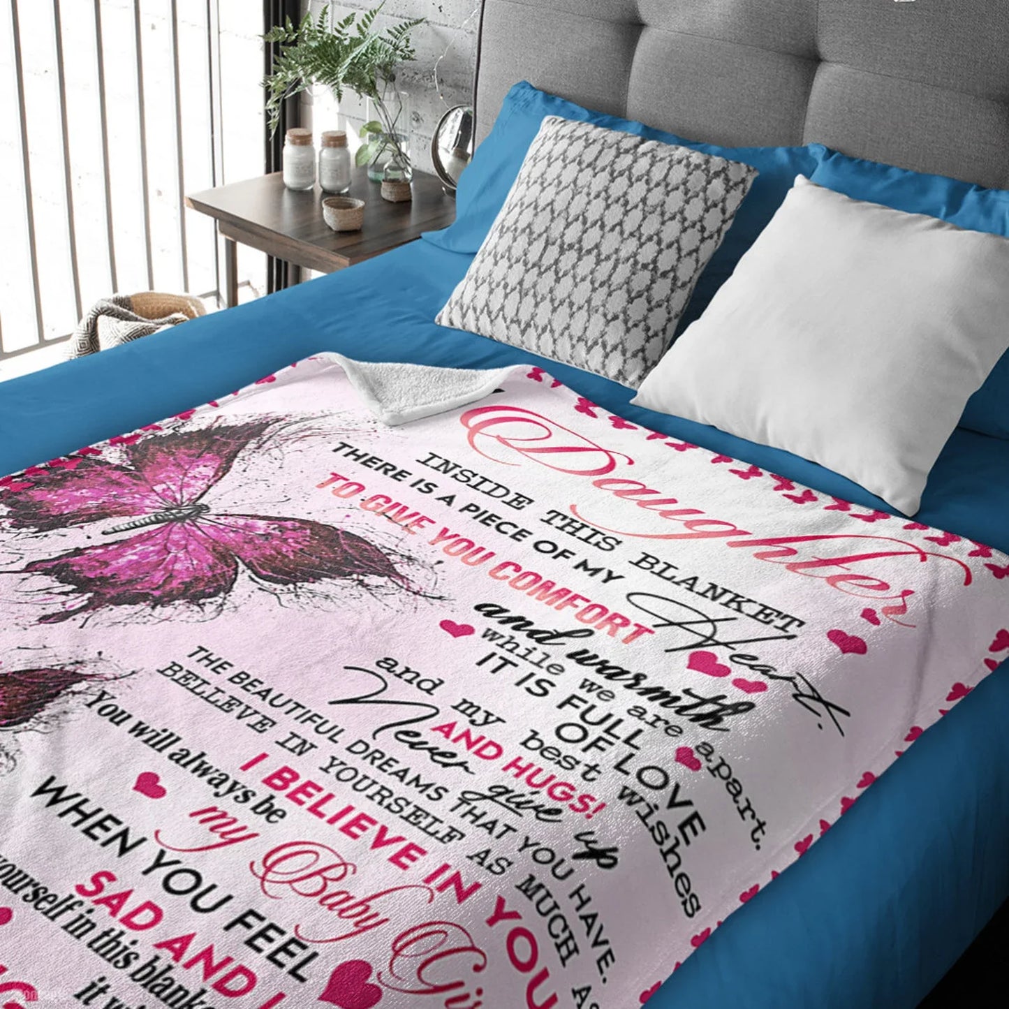 Special Gift For Your Daughter Blanket - From Mom