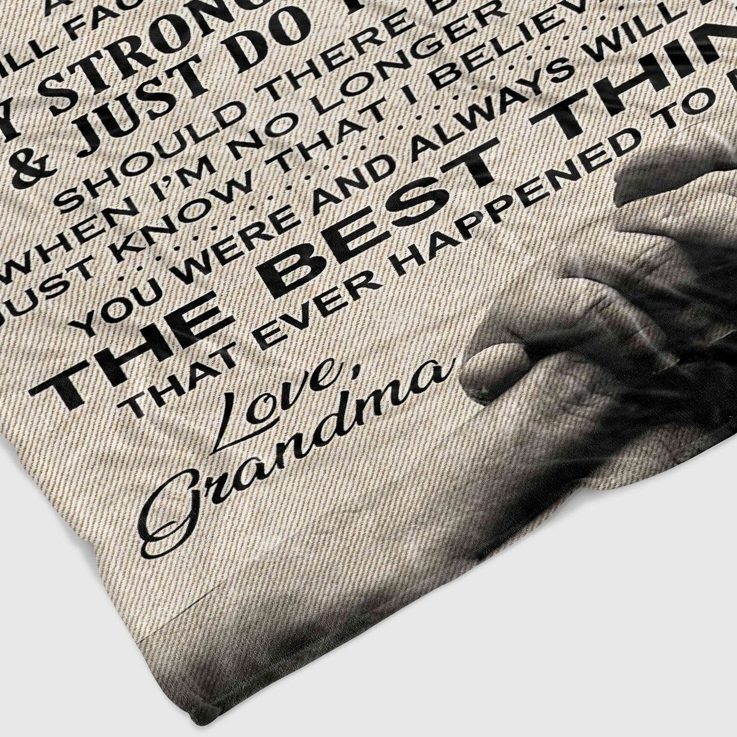 Special Gift For Grandson Blanket - From Grandma