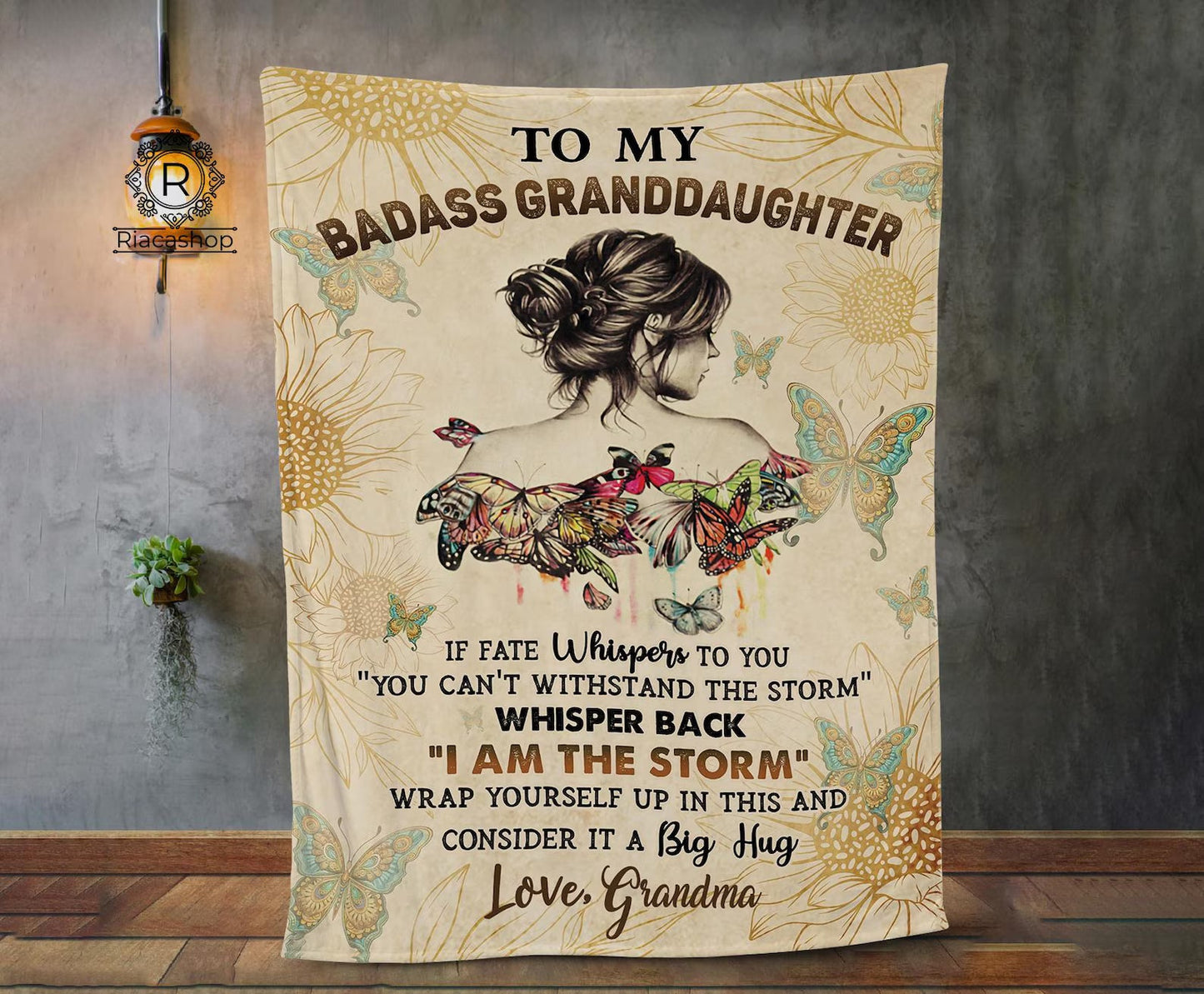 Special Gift For Your Granddaughter Blanket - From Grandma