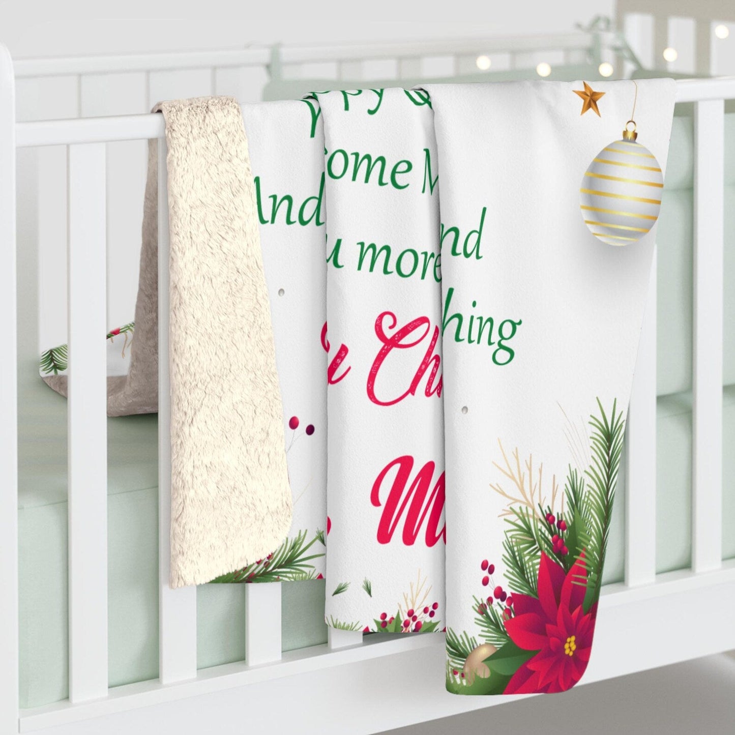 BLANKET FOR DAUGHTER - GIFT FROM MOM - COMFORT & WARMTH GIFT