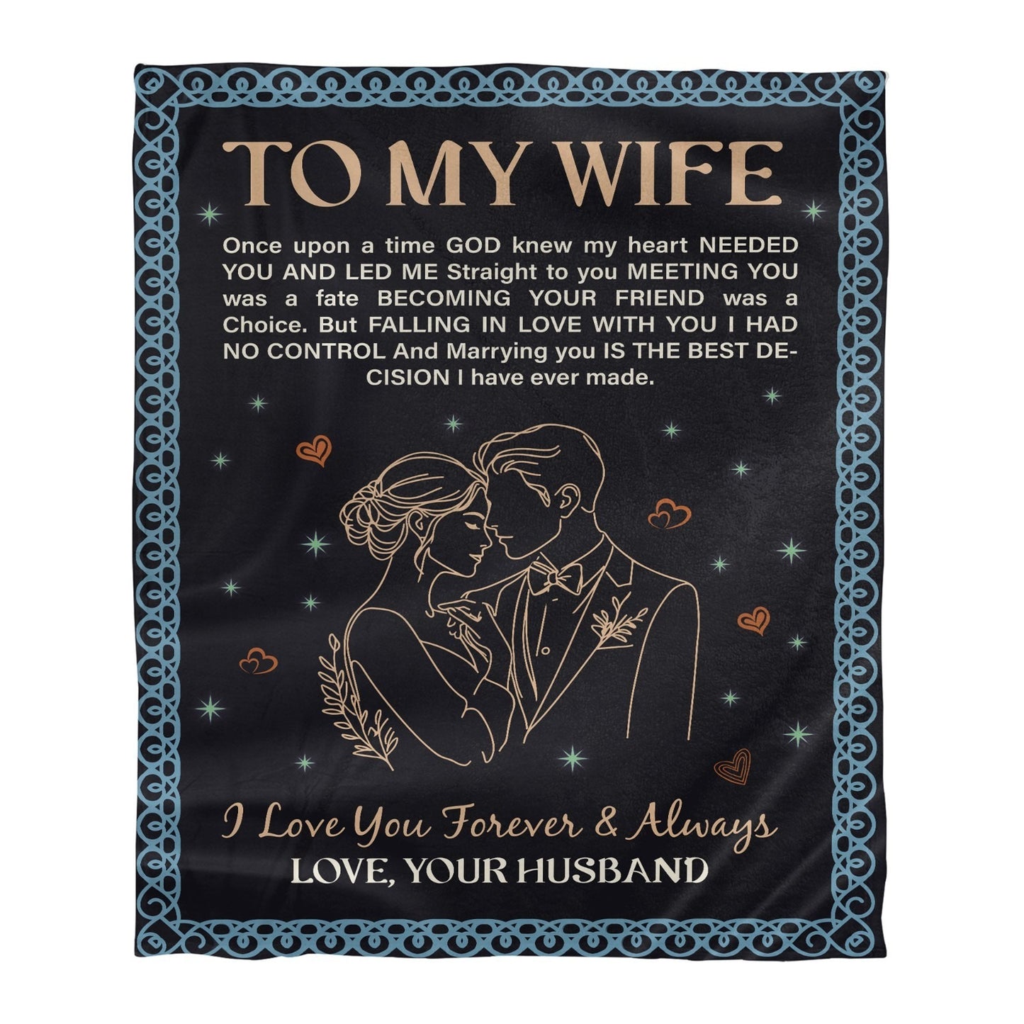 Special Gift for Your Wife - From Husband Blanket