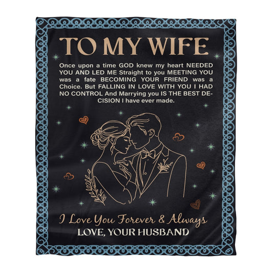 Special Gift for Your Wife - From Husband Blanket