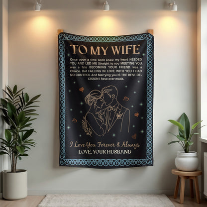 Special Gift for Your Wife - From Husband Blanket