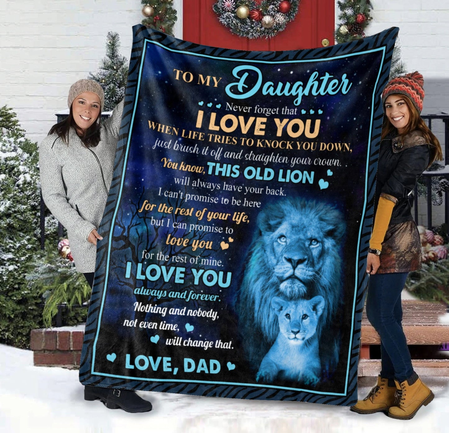 Special Gift for Your Daughter - From Dad Blanket