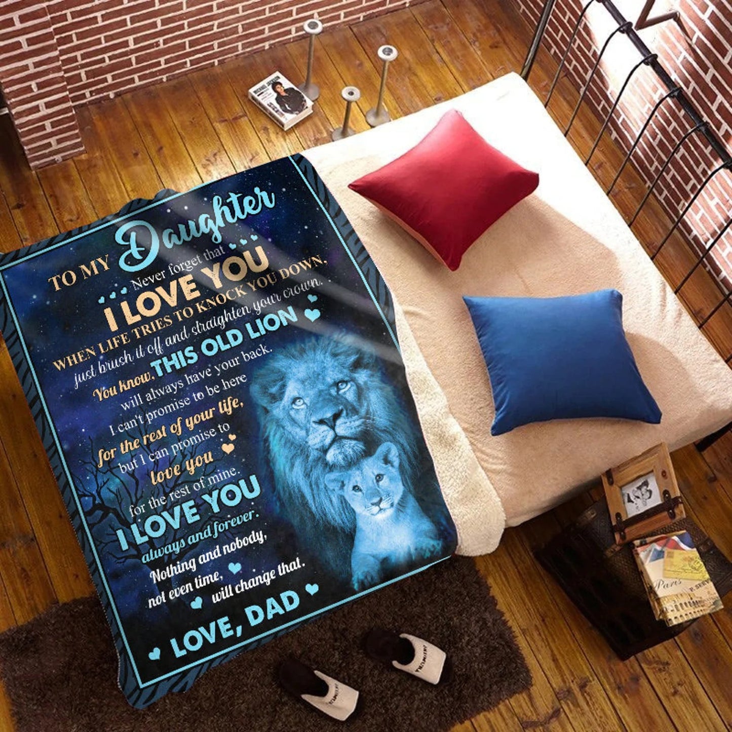 Special Gift for Your Daughter - From Dad Blanket