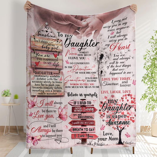 Special Gift for Your Daughter - From Mom Blanket