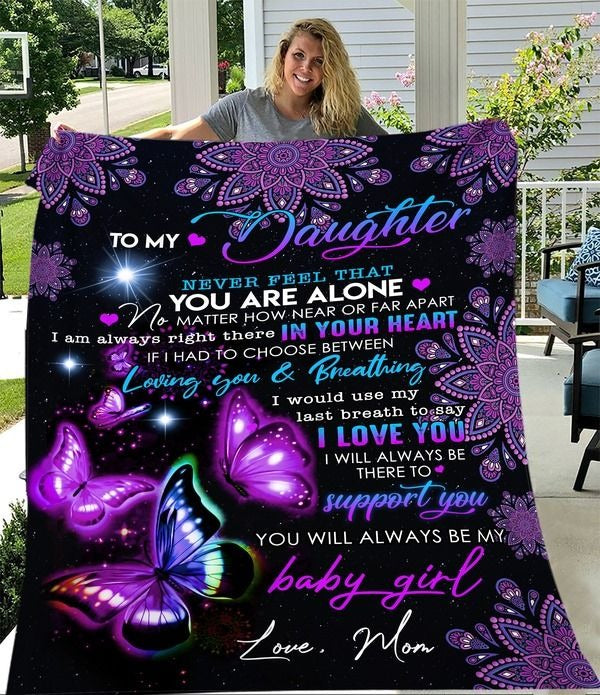 Special Gift For Your Daughter Blanket - From Mom
