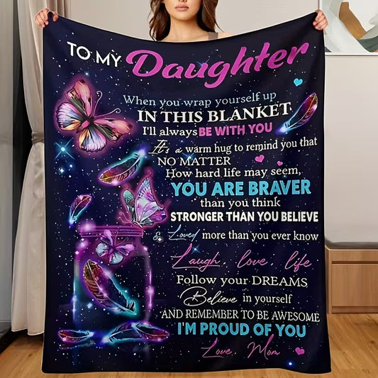 Special Gift for Your Daughter - From Mom Blanket