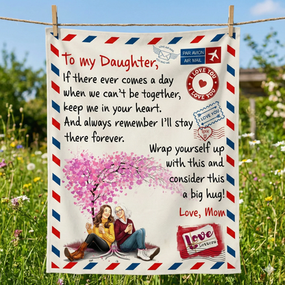 Special Gift For Your Daughter Blanket - From Mom