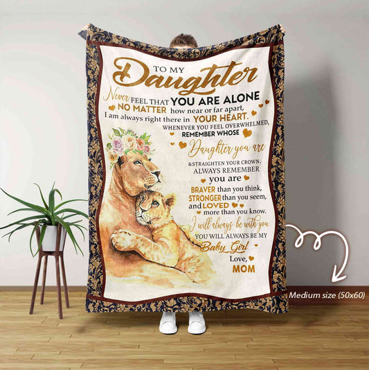 Special Gift for Your Daughter - From Mom Blanket