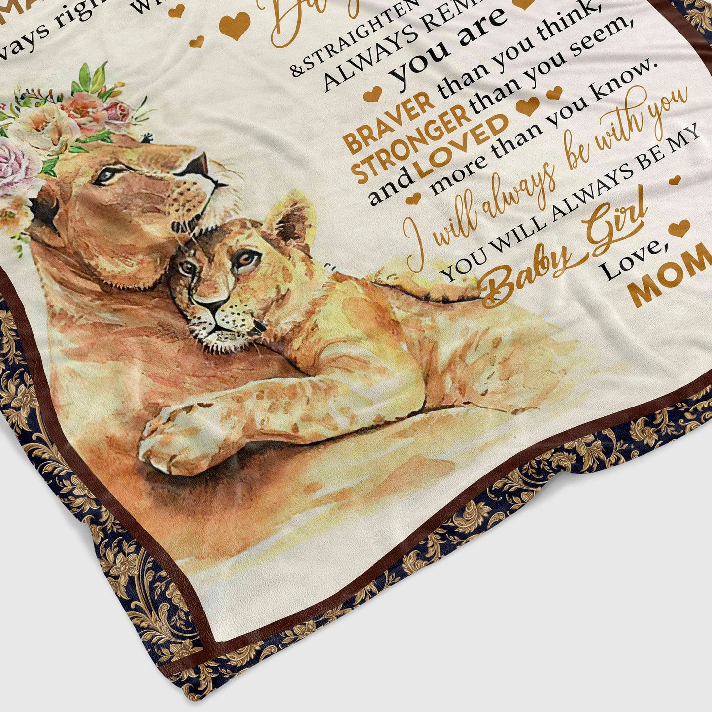 Special Gift for Your Daughter - From Mom Blanket