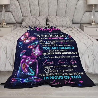 Special Gift for Your Daughter - From Mom Blanket