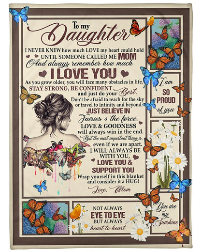 Special Gift for Your Daughter - From Mom Blanket