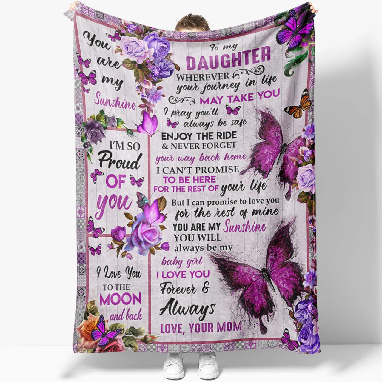 Special Gift for Your Daughter - From Mom Blanket
