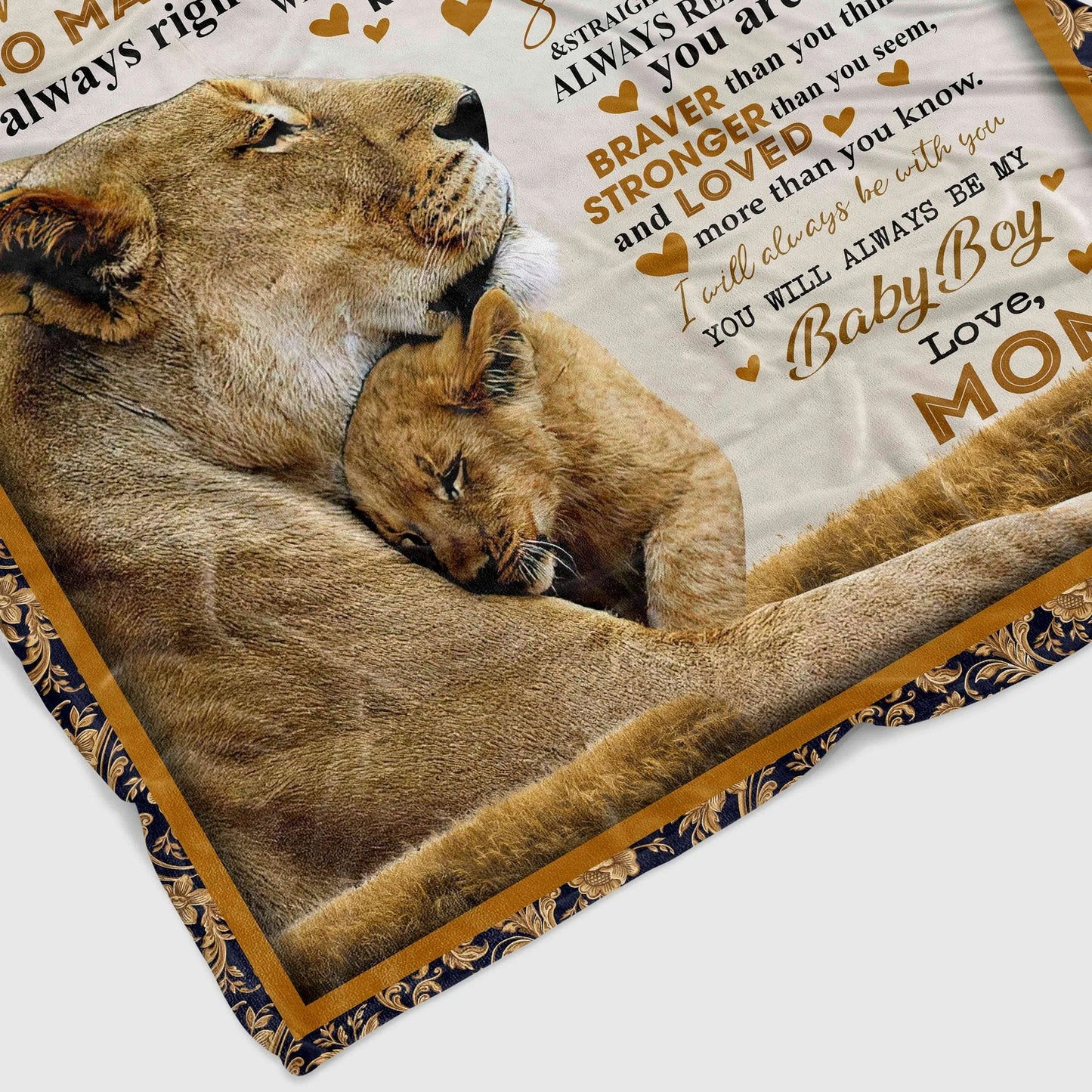 Special Gift for Your Son - From Mom Blanket