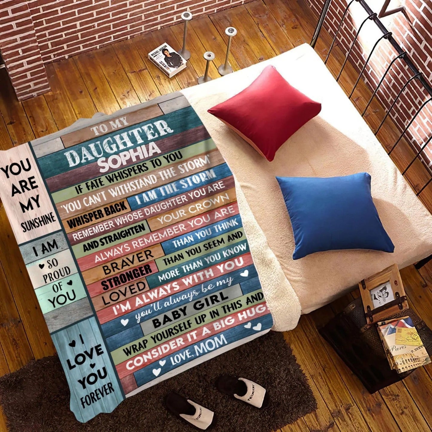 Gift For Daughter From Mom - Blanket