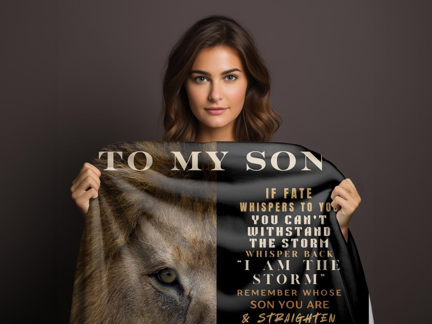 Special Gift for Your Son - From Mom Blanket