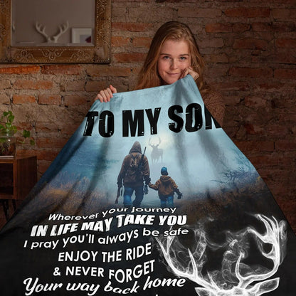Special Gift For Your Son Blanket - From Dad
