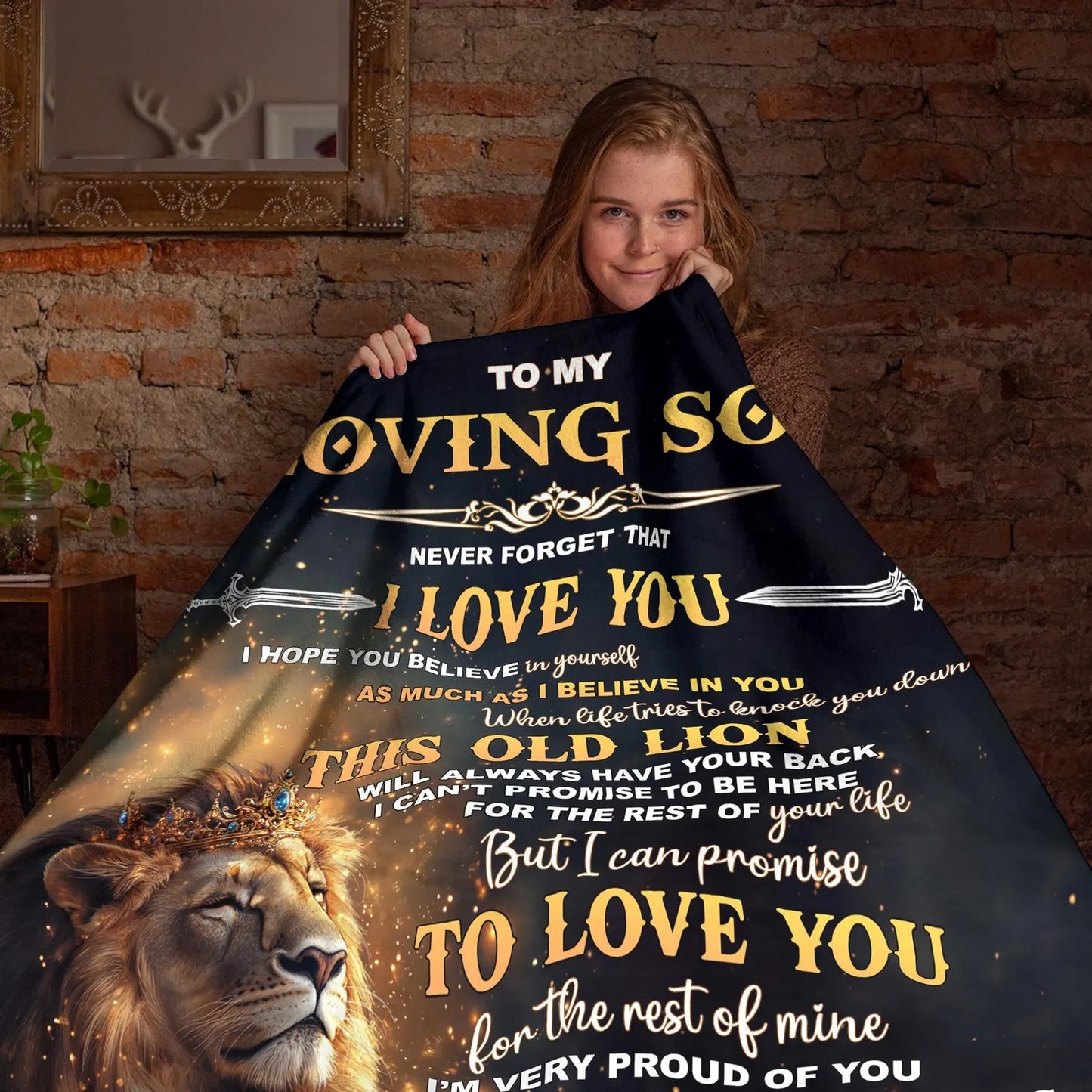 Special Gift for Your Son - From Dad Blanket