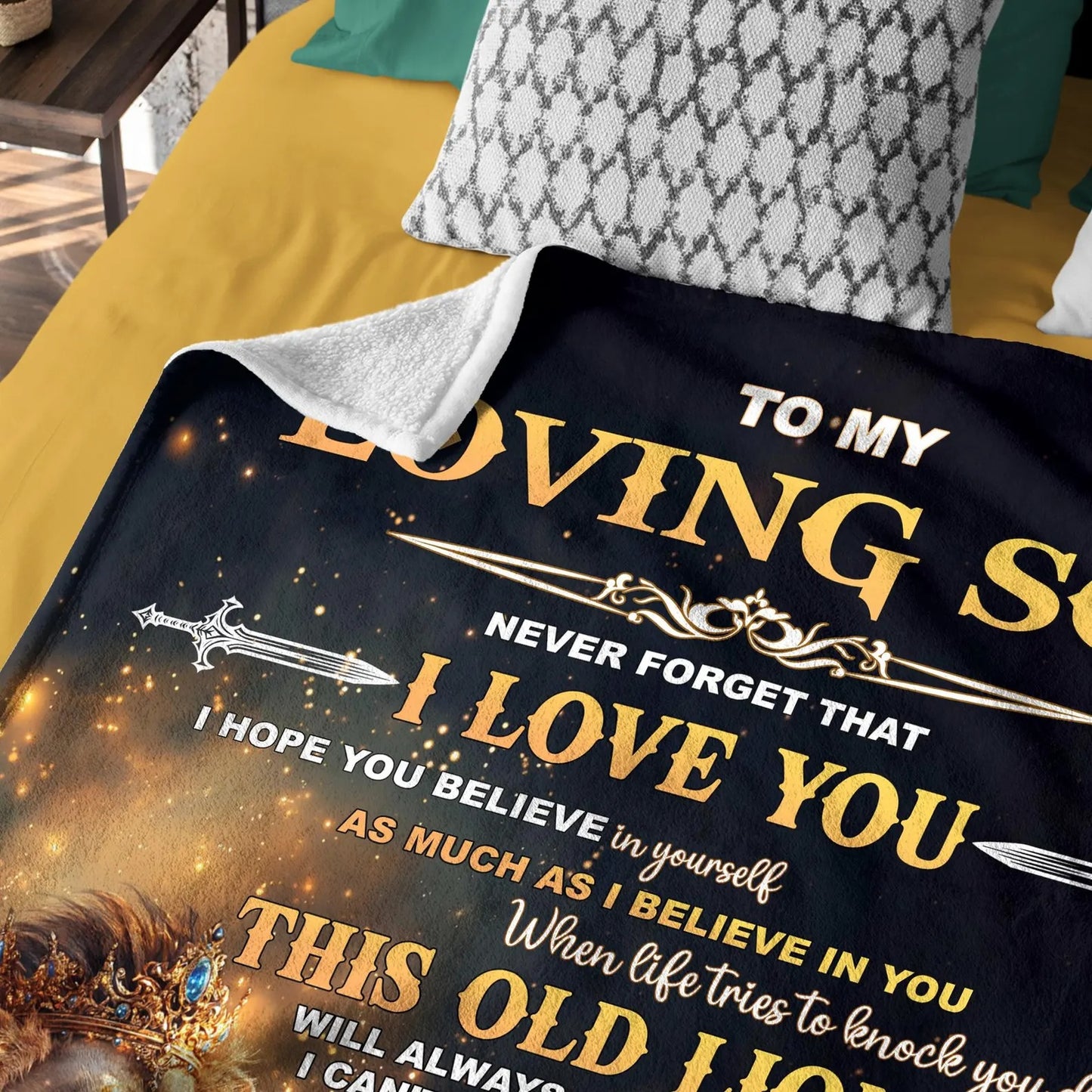 Special Gift for Your Son - From Dad Blanket