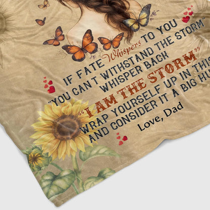 Special Gift for Your Daughter - From Dad Blanket