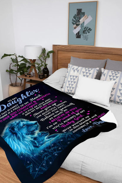 Special Gift for Your Daughter - From Dad Blanket