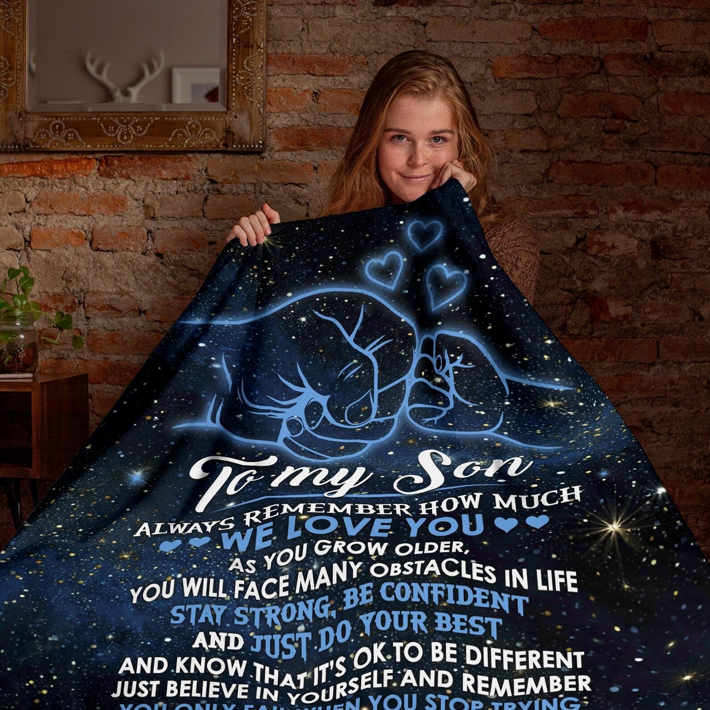 Special Gift for Your Son - From Dad Blanket