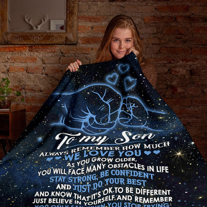 Special Gift for Your Son - From Dad Blanket