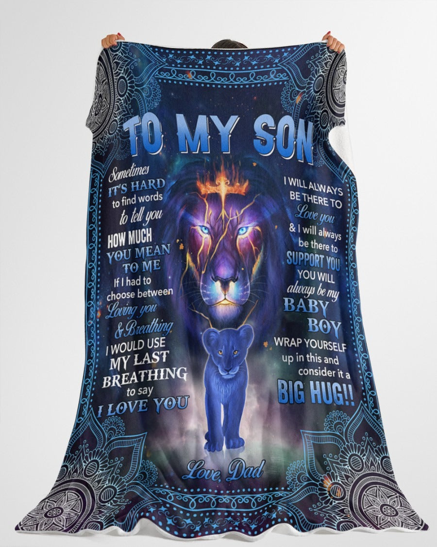 Special Gift for Your Son - From Dad Blanket