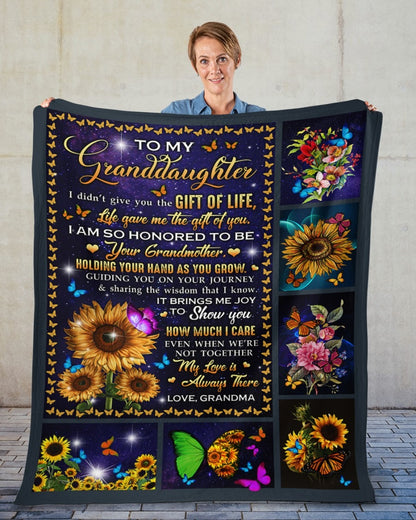 Special Gift for Your Granddaughter - From Grandma Blanket