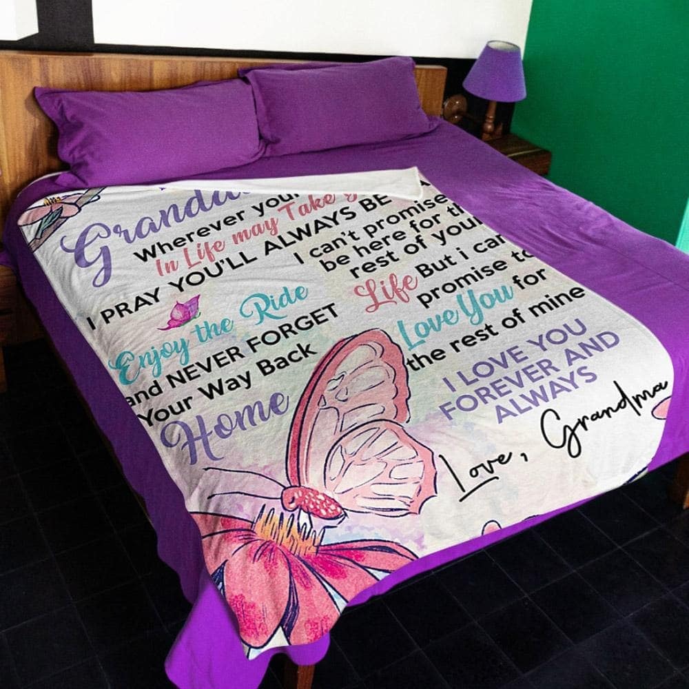 Special Gift For Your Granddaughter Blanket - From Grandma
