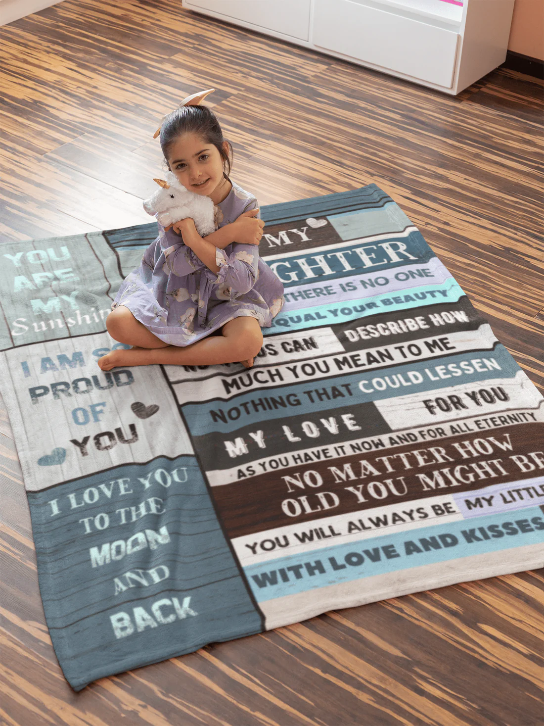 Special Gift For Your Daughter Blanket - From Dad